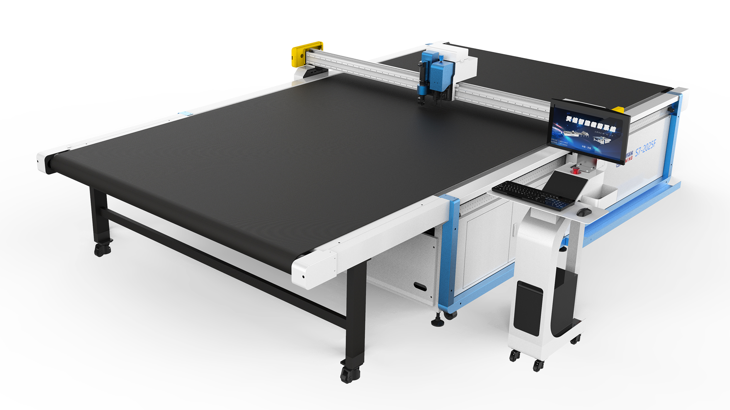 Single layer cutting machine for suit